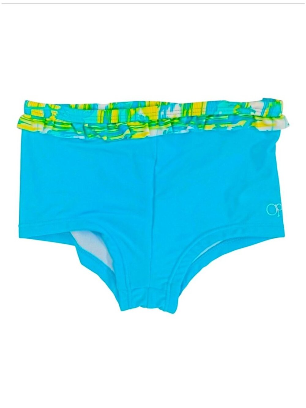 Baby Girls Two-Piece Tankini Swimsuit With Palm Print & UPF 50+ Sun Protection - Picture 5 of 10